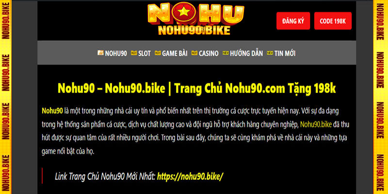 Khám Phá Thế Giới Mới Qua Https//nohu90.buzz/ - Nơi Kết Nối Cộng Đồng Đam Mê