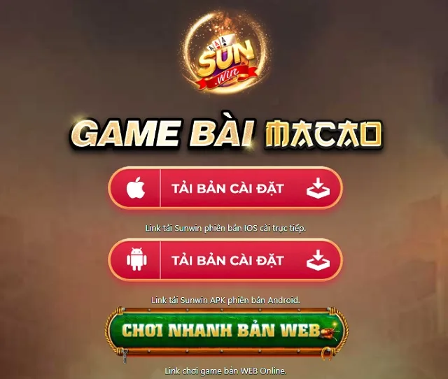 Sunwin iOS - Tải Game Chính Thức - Trải Nghiệm Đẳng Cấp